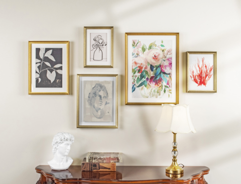 ga黄金甲再生PS装饰画框